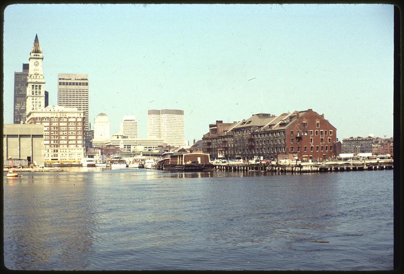 Custom House left to Long Wharf right