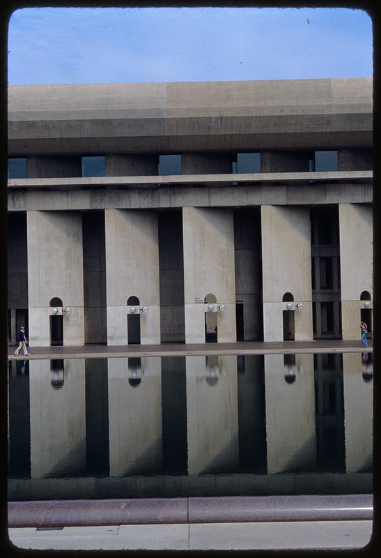 Christian Science Center Collonade [i.e. Colonnade] Building