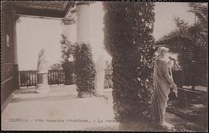 Corfou - villa imperiale "Achilleion" - le peristyle
