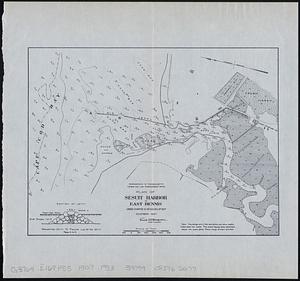 Plan of Sesuit Harbor in East Dennis