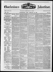Charlestown Advertiser, February 22, 1862