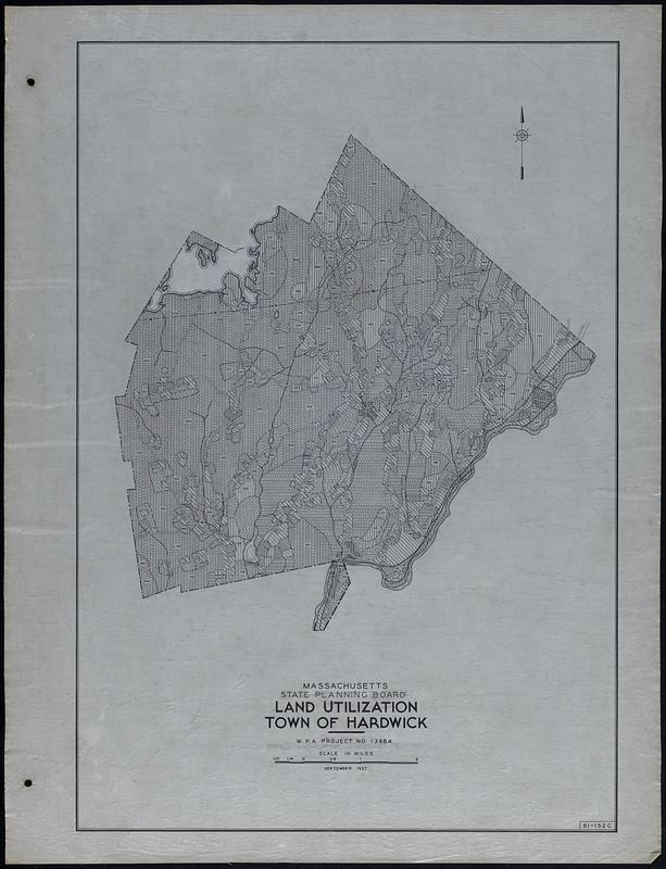 Land Utilization Town of Hardwick Digital Commonwealth