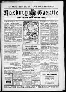 Roxbury Gazette and South End Advertiser, August 03, 1945