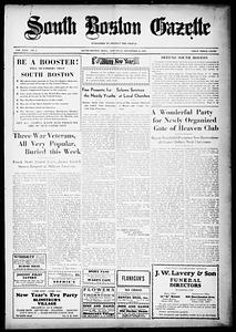 South Boston Gazette, December 26, 1936