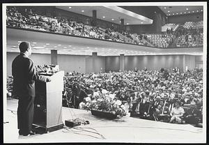 War Memorial Baptist Convention Rev. Abernathy speaks