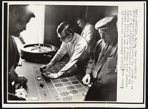 Wheel of Fortune--This gambling casino has proved to be one of the principal attractions aboard the Swedish ferry Prince of Fundy, which operates between Portland and Yarmouth, N.S.