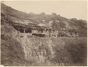 3. Buddhist caves, Elura - southern portion