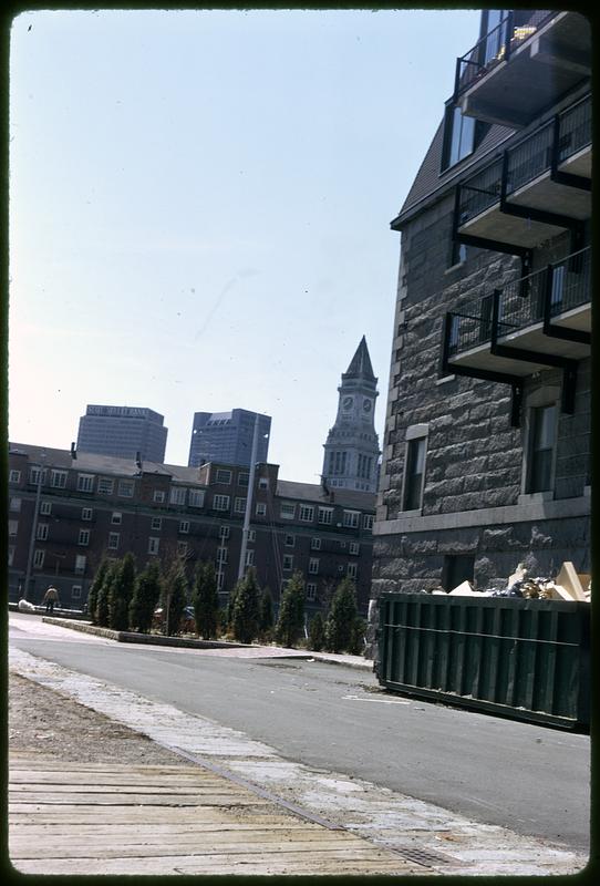 Boston buildings, Custom House Tower in center