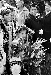 Pulaski Day ceremony, Chelsea square