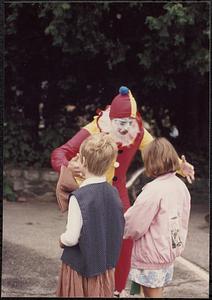 Meryl Hlynka's clowns Fourth of July celebration