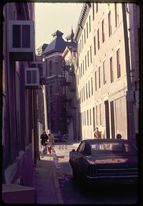 Boston showing St. Mary's Parochial School from Salem Street