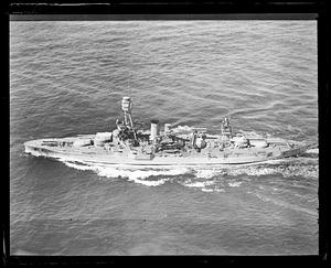 Unidentified ship from above