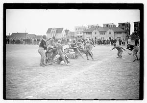 Football game, Ronan Park, Dorchester