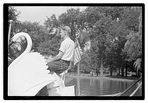 Wm Hanscomb swan boat