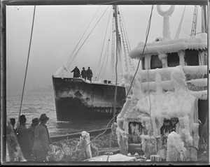 Ice covered trawlers, Gemma