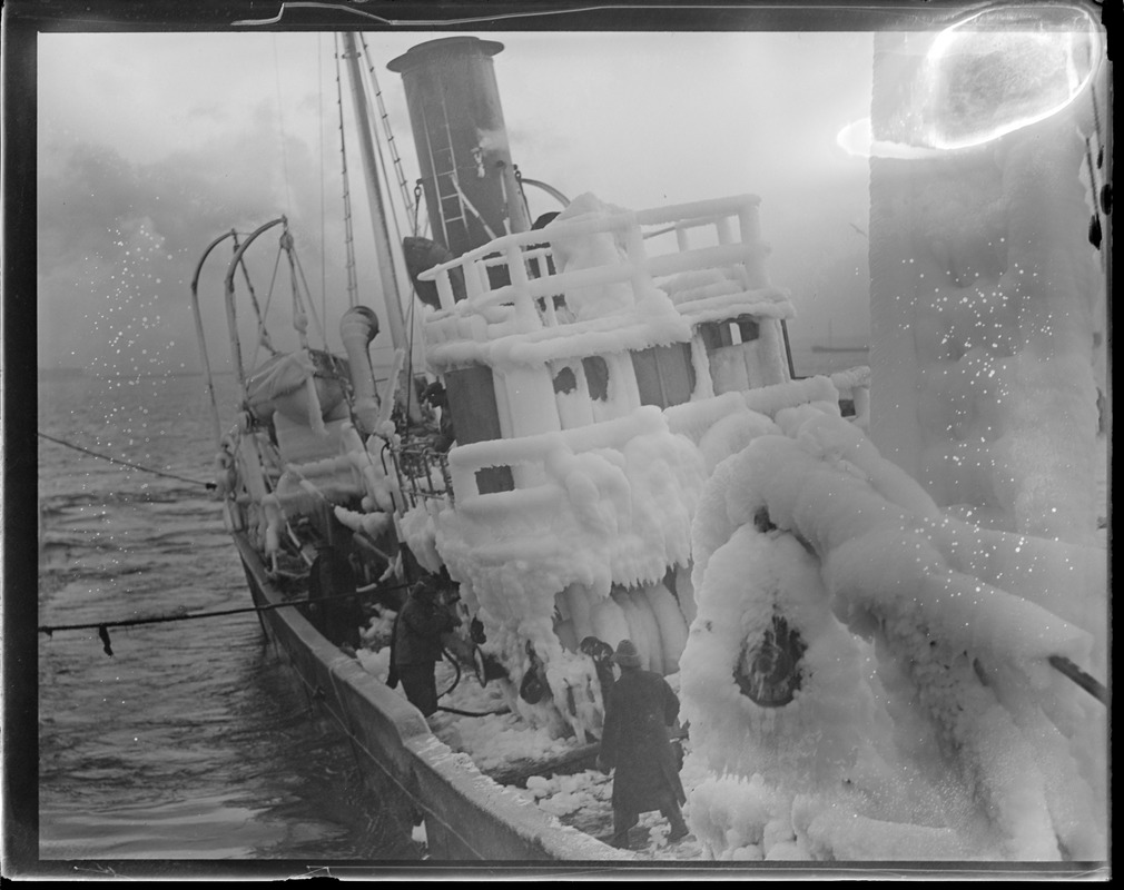 Ice-clad trawler Gemma