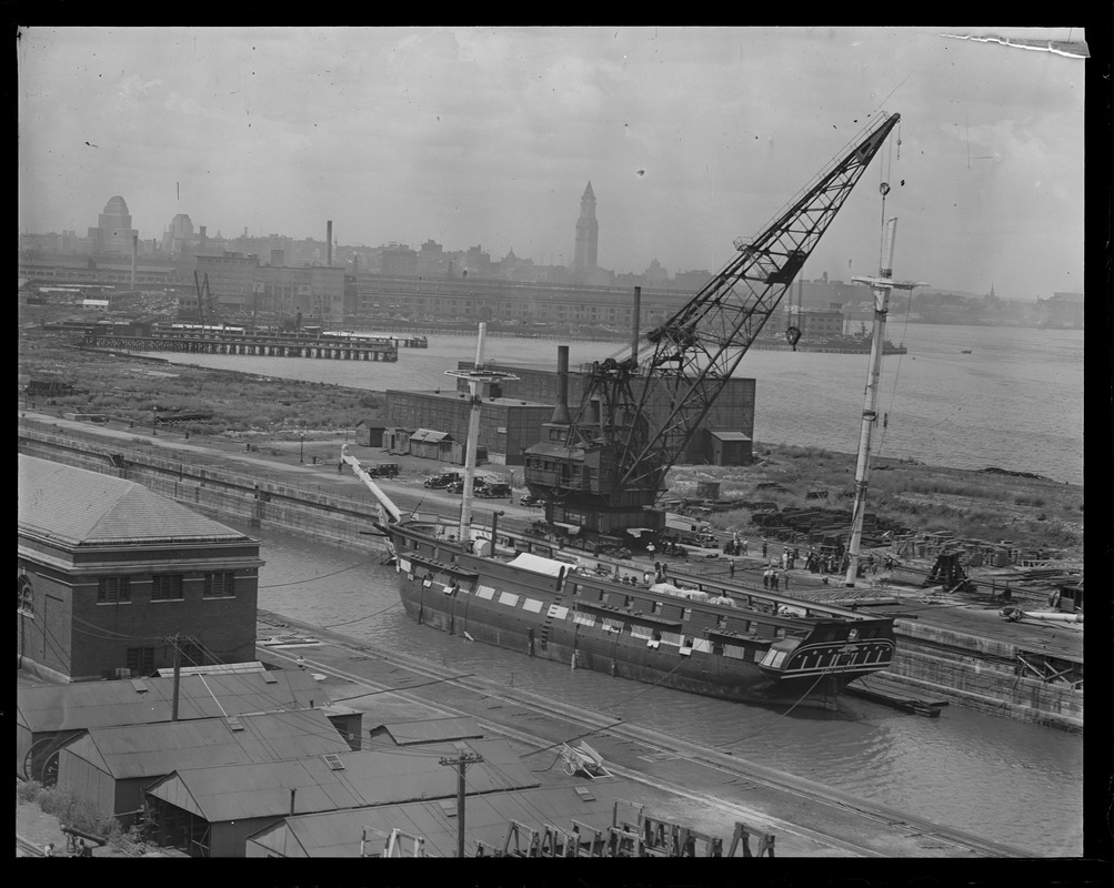 USS Constitution - South Boston drydock