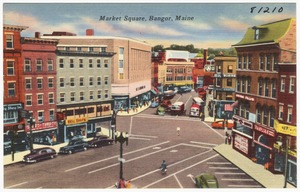 Market Square, Bangor, Maine