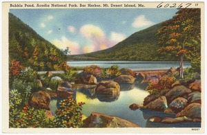 Bubble Pond, Acadia National Park, Bar Harbor, Mt. Desert Island, Maine