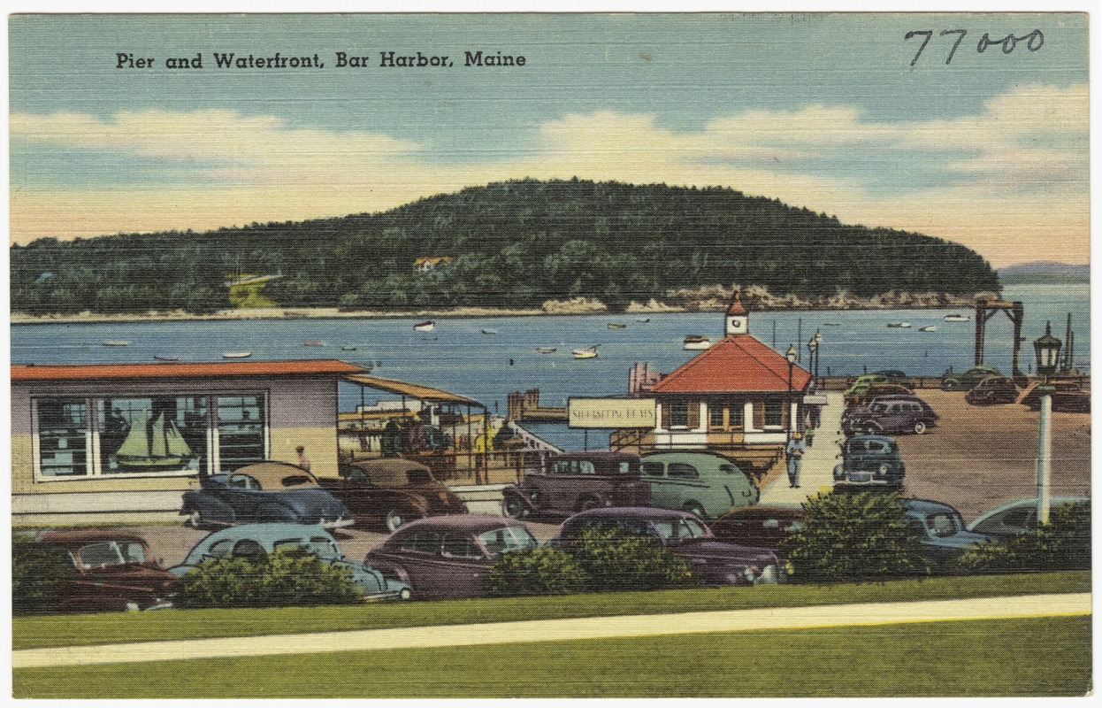Pier and Waterfront, Bar Harbor, Maine