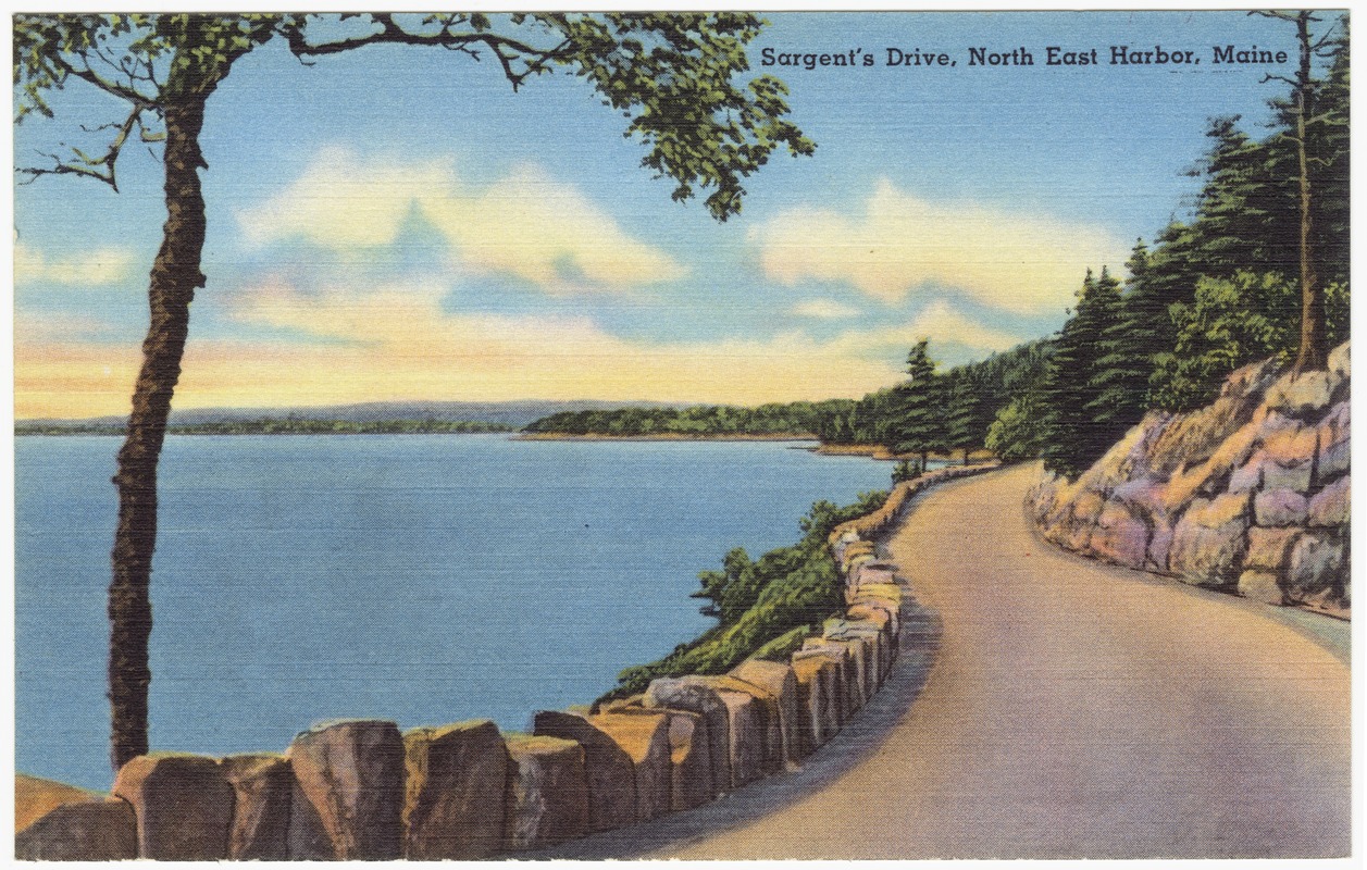 Sargent's Drive, North East Harbor, Maine