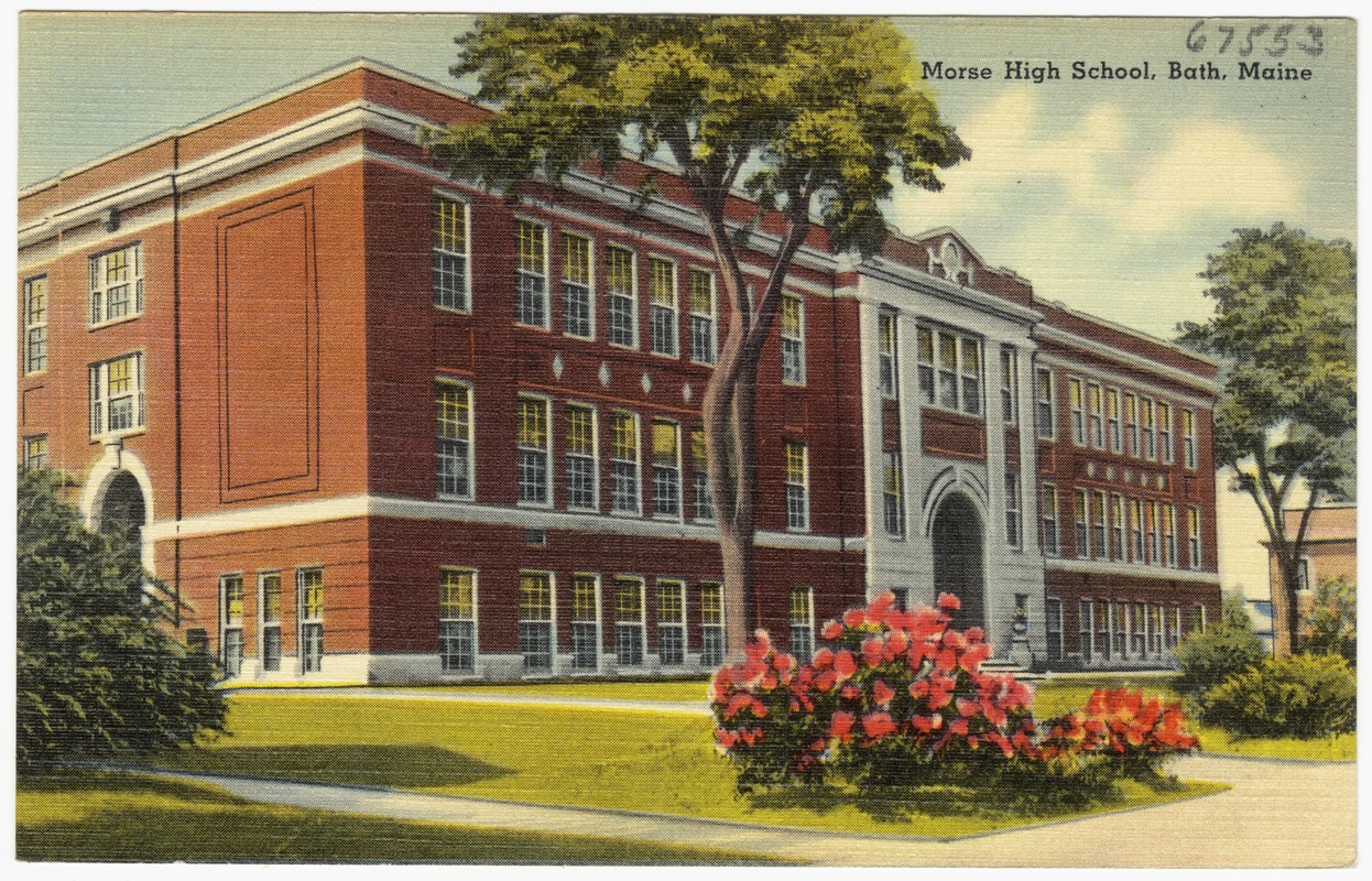 Morse High School, Bath, Maine