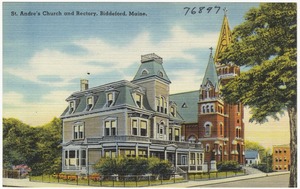 St. Andre's Church and rectory, Biddeford, Maine
