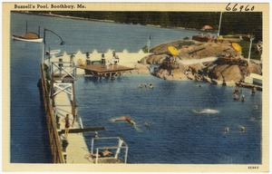 Buzzell's Pool, Boothbay, Me.