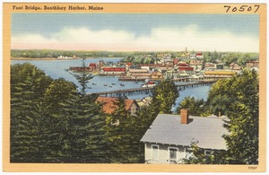 Foot Bridge, Boothbay Harbor, Maine