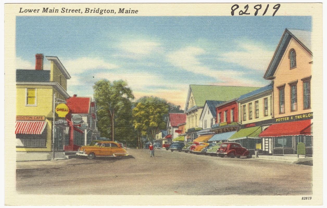 Lower Main Street, Bridgton, Maine