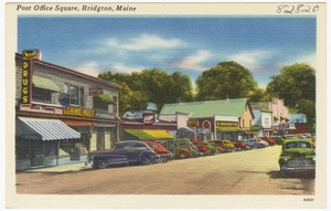 Post Office Square, Bridgton, Maine