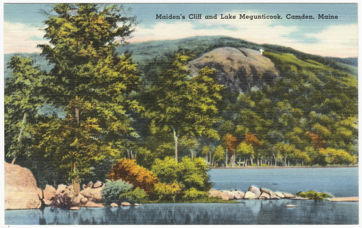 Maiden's Cliff and Lake Megunticook, Camden, Maine
