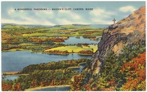 A wonderful panorama -- Maiden's Cliff, Camden, Maine