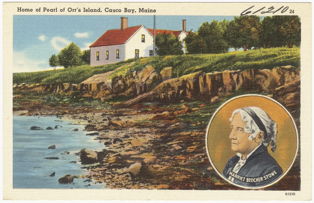 Home of Pearl of Orr's Island, Casco Bay, Maine