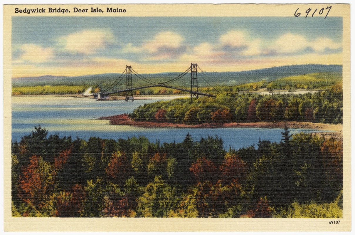 Sedwick Bridge, Deer Isle, Maine