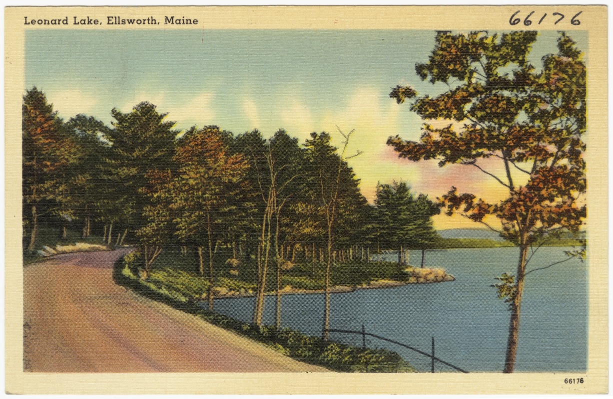 Leonard Lake, Ellsworth, Maine
