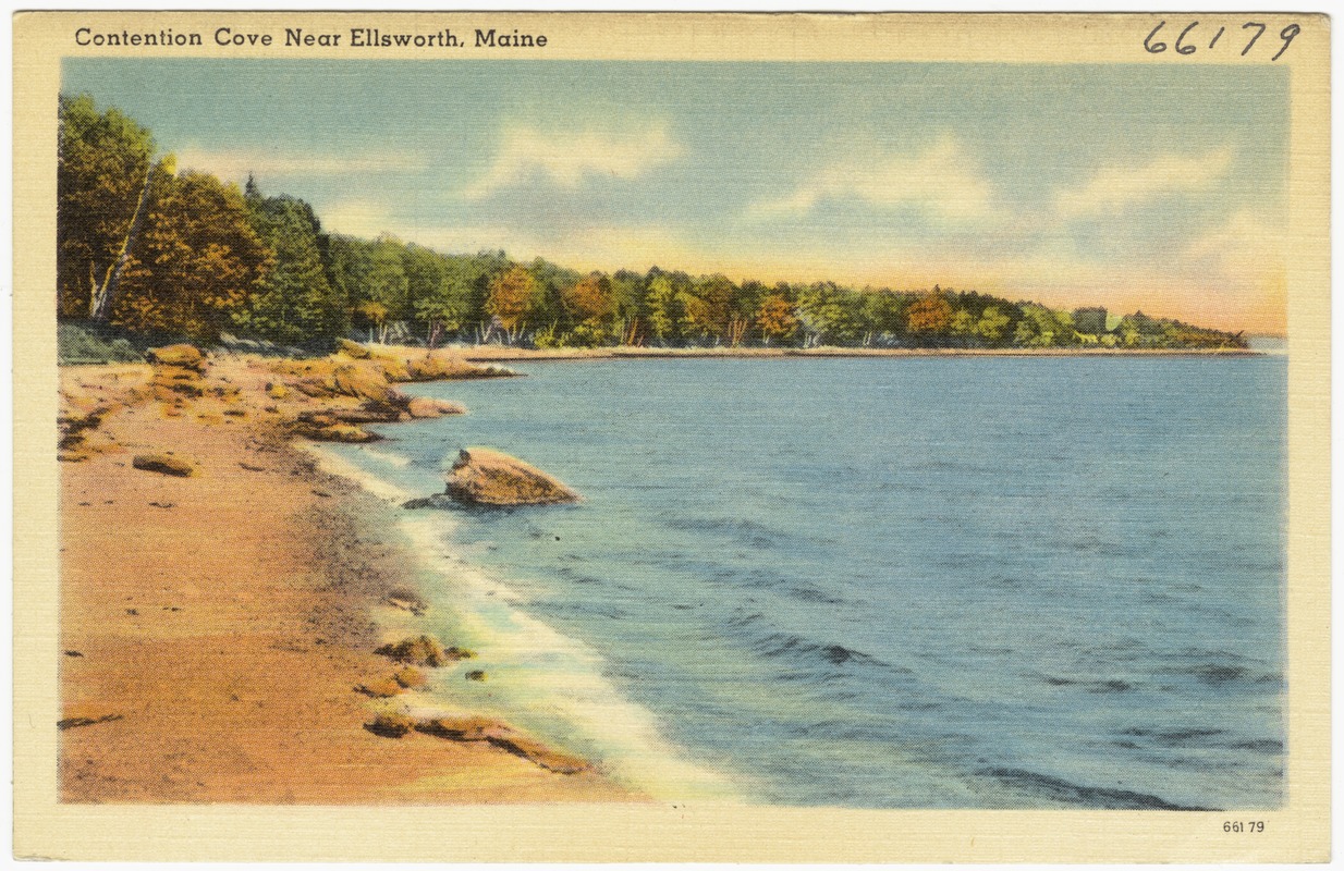 Contention Cove near Ellsworth, Maine