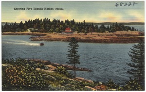 Enter Five Islands Harbor, Maine