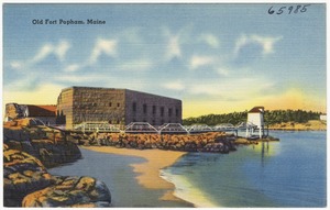Old Fort Popham, Maine