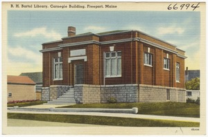 B. H. Bartol Library, Carnegie Building, Freeport, Maine