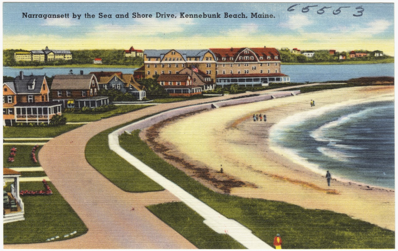 Narragansett by the Sea and Shore Drive, Kennebunk Beach, Maine