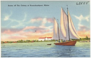 Scene off the Colony at Kennebunkport, Maine