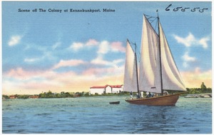 Scene off the Colony at Kennebunkport, Maine