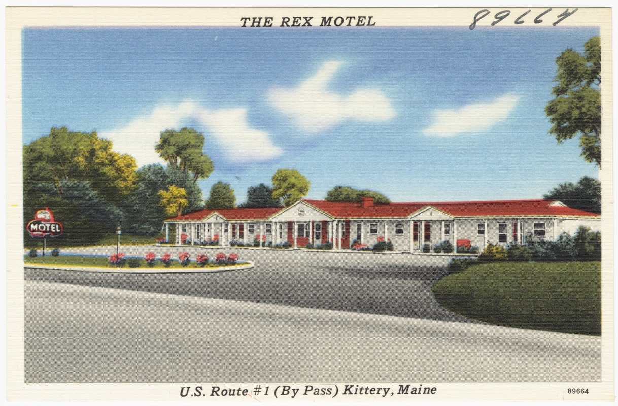 The Rex Motel, U.S. Route #1 (By Pass) Kittery, Maine