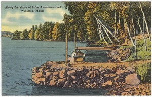 Along the shore of Lake Annabessacook, Winthrop, Maine