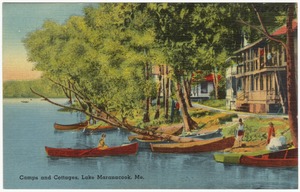 Camps and cottages, Lake Maranacook, Me.