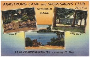 Armstrong Camp and Sportsmen's Club, Litchfield, Maine.