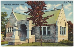 Public library, Machias, Maine