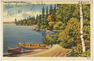 Shore line, Long Lake