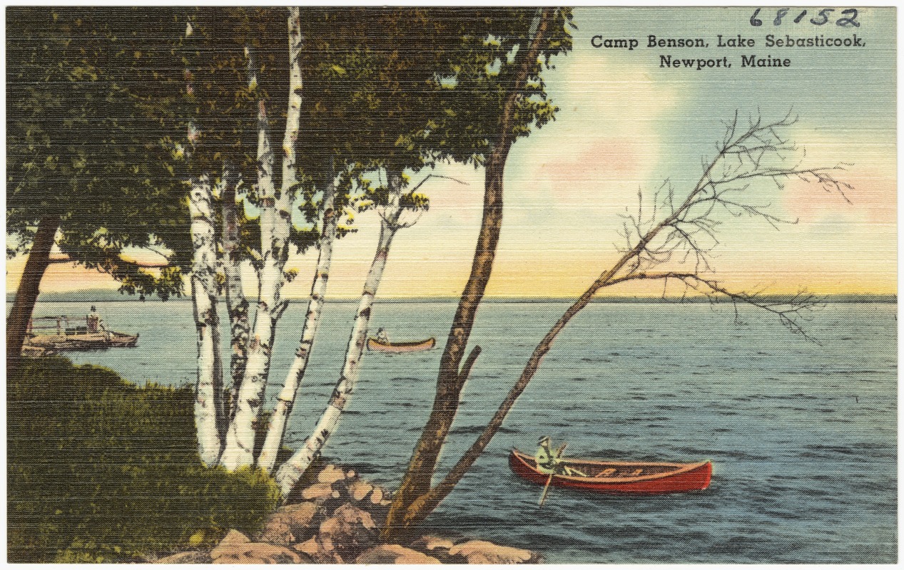 Camp Benson, Lake Sebasticook, Newport, Maine